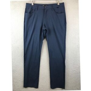 Travis Mathew Mens Blue Lightweight Stretch Golf Pants Size 36